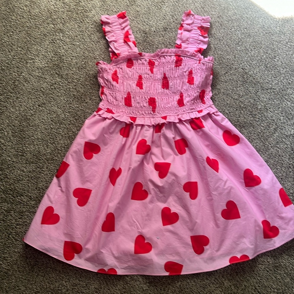 English Factory Heart Dress Size Large